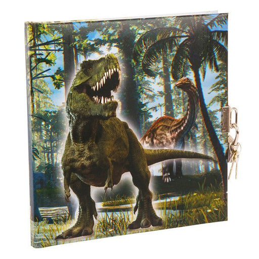 Goldbuch - Tagebuch für Kinder 96 Seiten, weiss, T-Rex