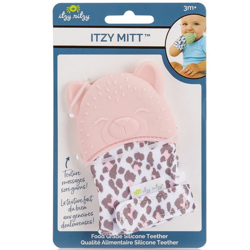 Itzy Mitt™ Beisshandschuh - Rosa Leopard