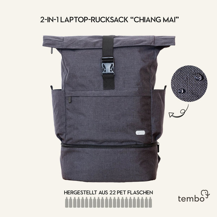 Tembo 2in1 Laptop-Rucksack "Chiang Mai"