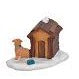 Hund mit Hundehütte - Miniatur Figuren für Wichtelhaus & Wichteltür