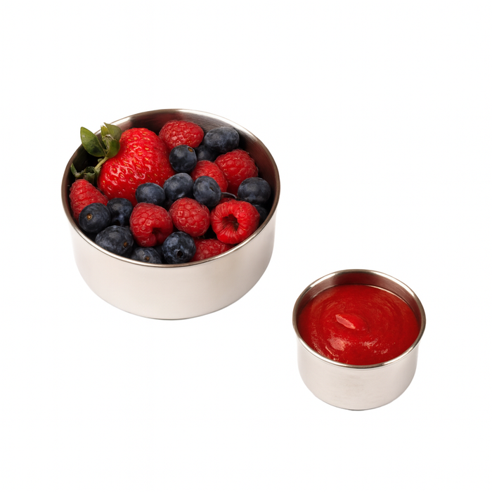 Tembo - Edelstahl Snack Pod 2er Set Lila