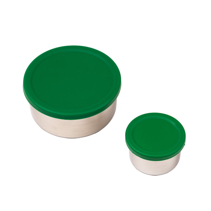 Tembo - Edelstahl Snack Pod 2er Set Grün