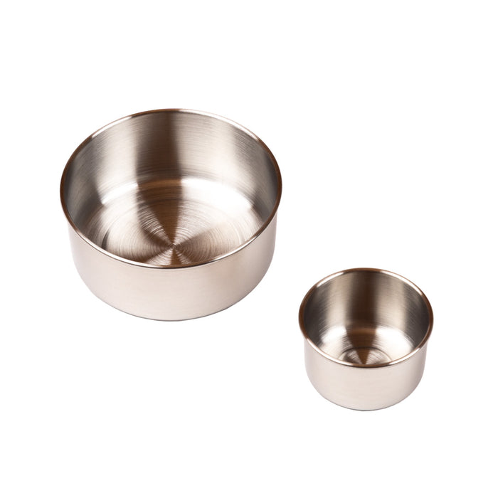 Tembo - Edelstahl Snack Pod 2er Set Blau