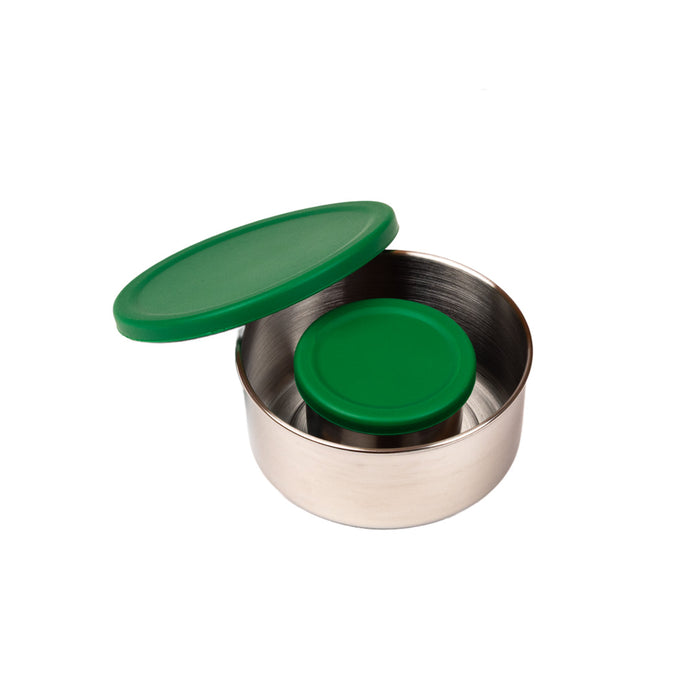 Tembo - Edelstahl Snack Pod 2er Set Grün