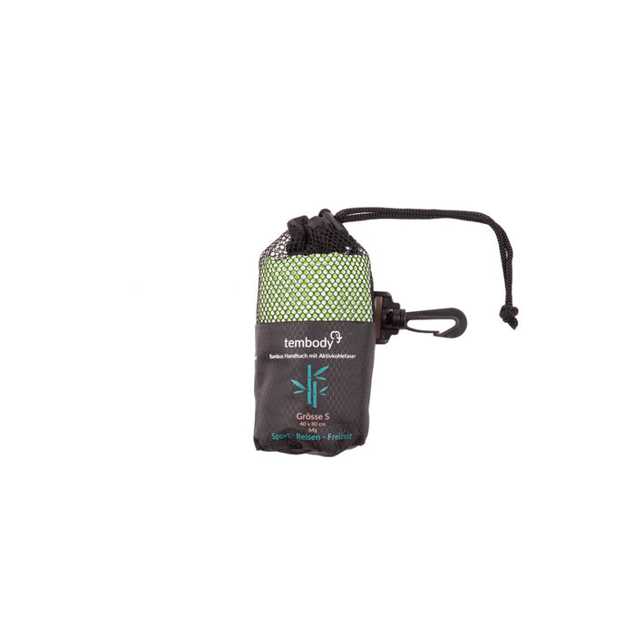 Tembody Bambus Reisehandtuch - Grün Gr.S