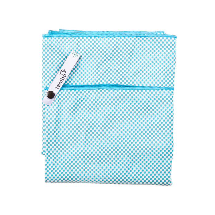 Tembody Bambus Reisehandtuch - Türkis Gr.S