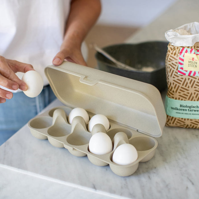 Koziol Organic - Eggs to go - Transportbox für 10 Eier