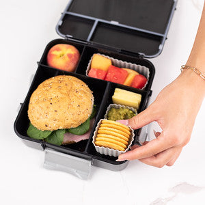 Little Lunch Box Co Bento Three+ Schwarz