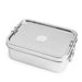 Brotzeit Klickstar - die grosse auslaufsichere Edelstahl Lunchbox mit neuartigem Federverschluss - 1200ml oder 1400ml