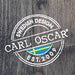 Carl Oscar - auslaufsichere Trinkflasche 350ml - Grau
