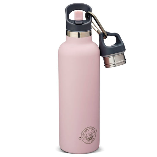 Carl Oscar - Edelstahl Thermosflasche "Spirit TEMPflask" (7dl) Pink