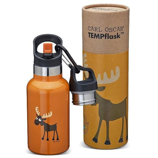 Carl Oscar - Kinder Thermoflasche "TEMPflask" Orange 350ml
