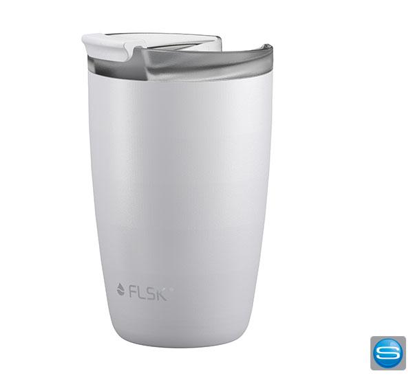 FLSK - "Cup" aussergewöhnlicher Thermobecher (350ml) Weiss