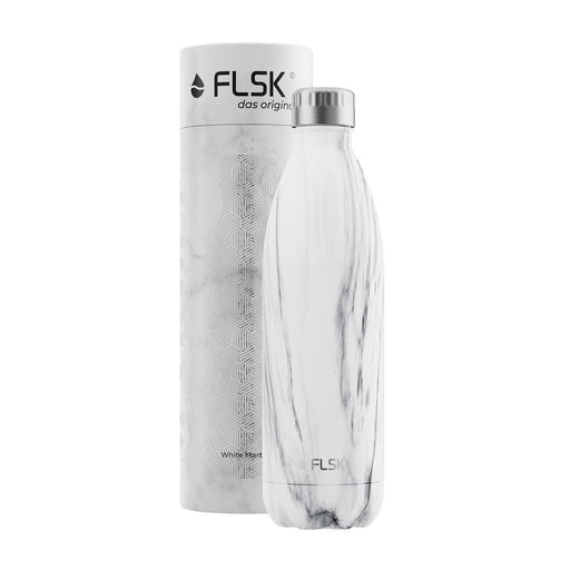 FLSK - dreifach isolierte Thermoflasche (1000ml) Marmor