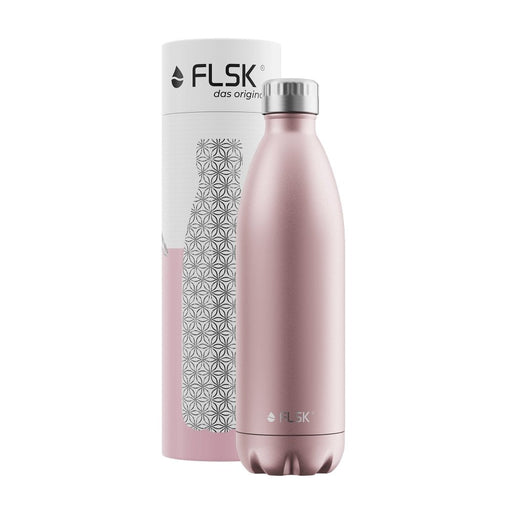 FLSK - dreifach isolierte Thermoflasche (1000ml) Roségold