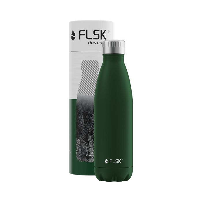 FLSK - dreifach isolierte Thermoflasche (500ml) Grün