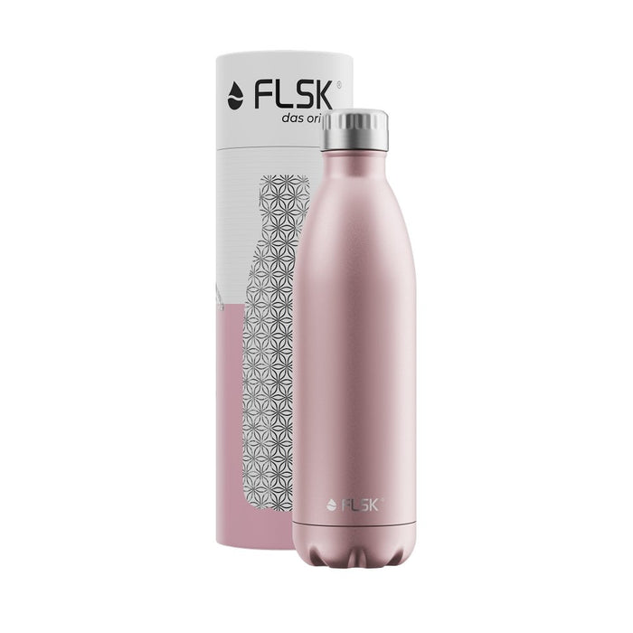 FLSK - dreifach isolierte Thermoflasche (750ml) Roségold