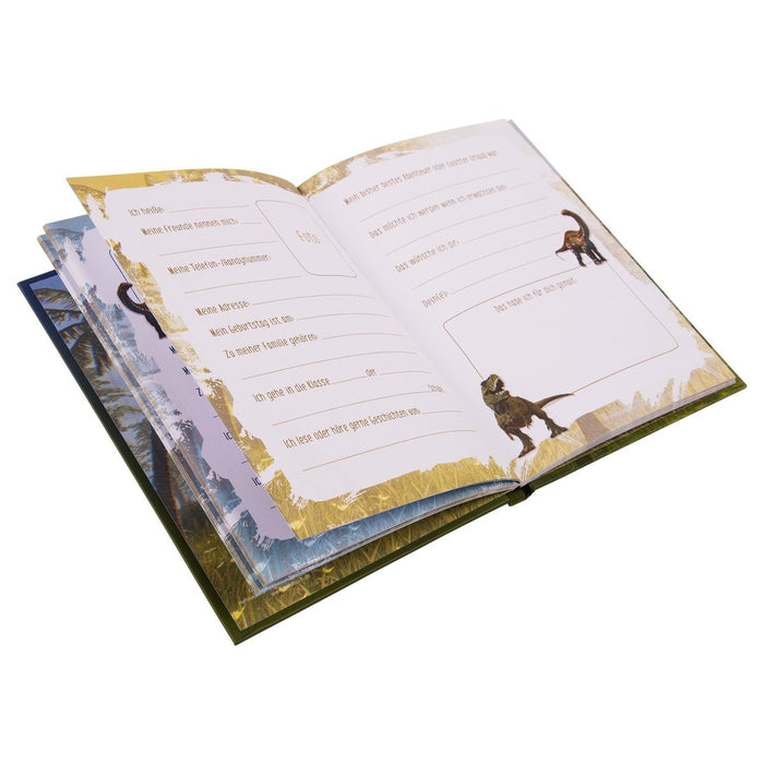 Goldbuch - 3D Freundebuch 88 Seiten, T-Rex