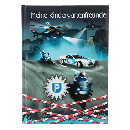 Goldbuch - Kindergarten Freundebuch 88 Seiten, Polizei