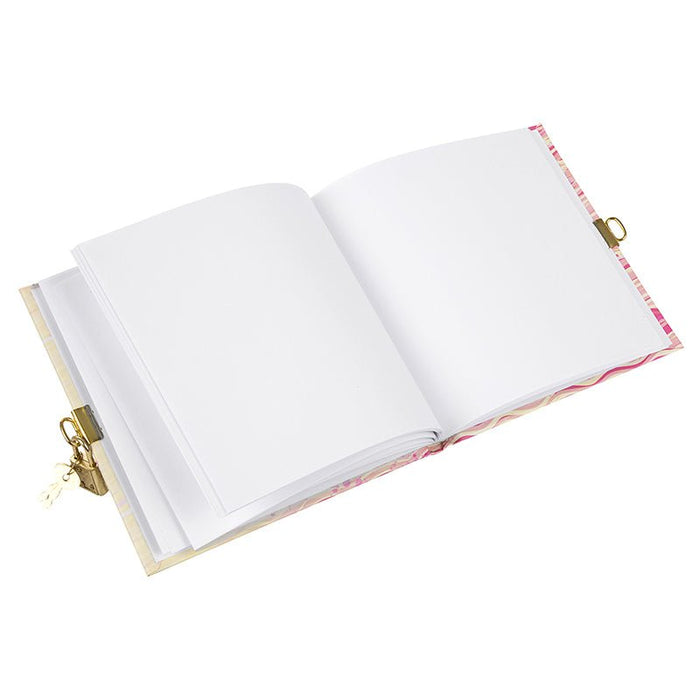 Goldbuch - Tagebuch Erwachsene 96 Seiten, weiss, Kolibri