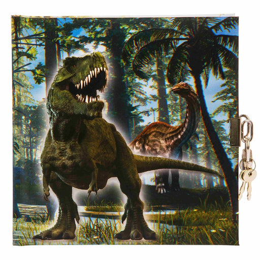 Goldbuch - Tagebuch für Kinder 96 Seiten, weiss, T-Rex