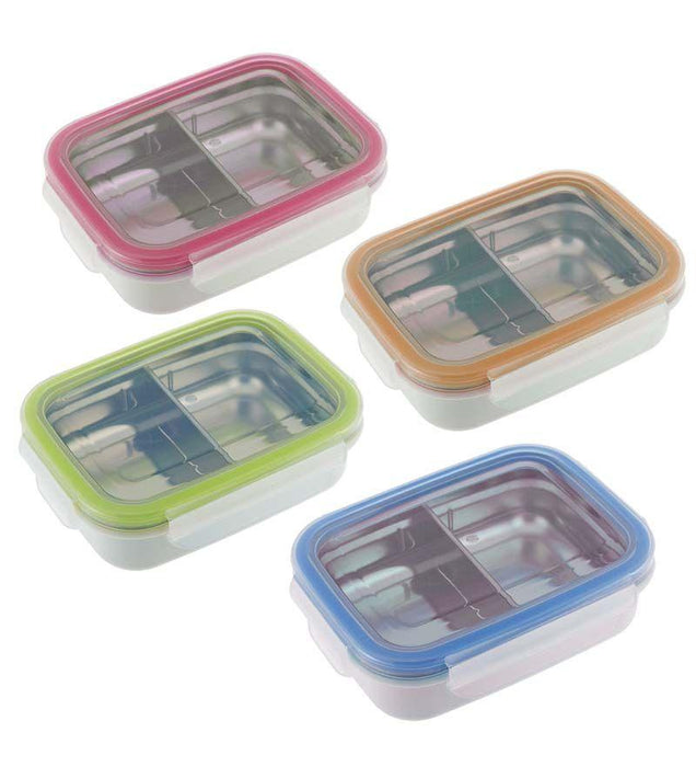 Innobaby - auslaufsichere Edelstahl Lunchbox im Mini Format mit Thermoisolierung
