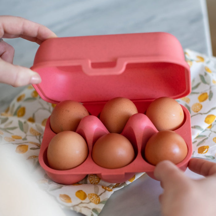 Koziol Organic - Eggs to go - Eier Transportbox "mini" für 6 Eier