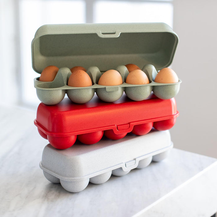 Koziol Organic - Eggs to go - Transportbox für 10 Eier