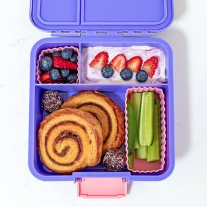 Little Lunch Box Co Silikonformen im 3er Set - Erdbeere