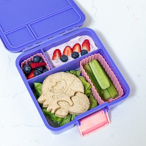 Little Lunch Box Co Silikonformen im 3er Set - Erdbeere