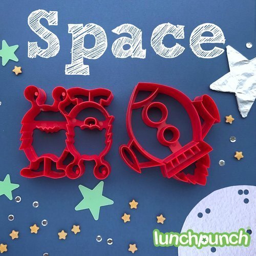 Lunch Punch - Sandwich Ausstechformen "Space" (2er Set)