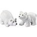 Miniatur Eisbären im 2er Set - für Wichtelhaus & Wichteltür