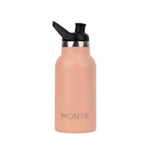 MontiiCo Kinder Thermoflasche mit Sportverschluss Lachs (NEU ab 15.6.23)