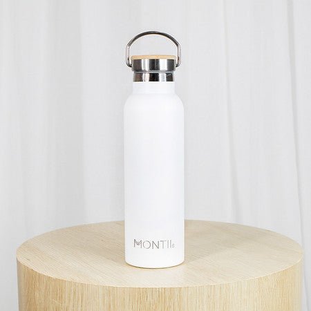 MontiiCo Thermoflasche Original 600ml Weiss