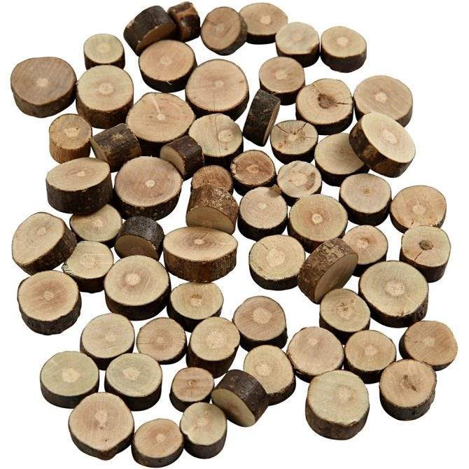 Rustikaler Holz Mix - zum dekorieren und basteln