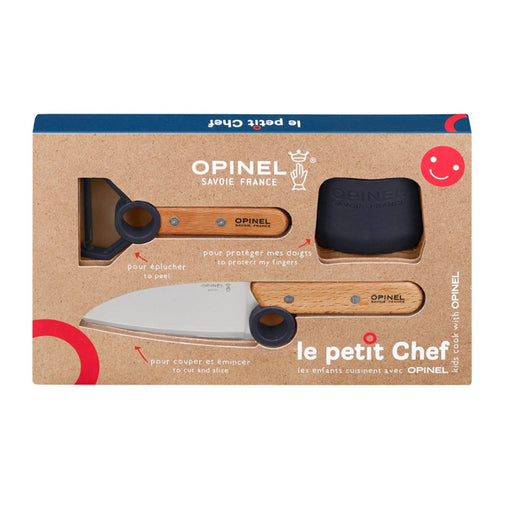 Opinel - Kinder Küchenmesser Set "Le petit Chef" Blau