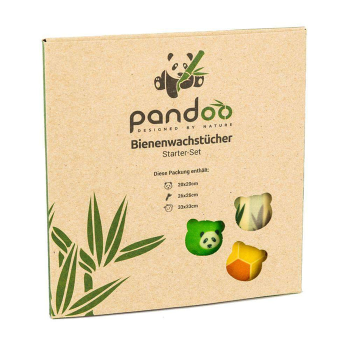 Pandoo - Bienenwachstuch Set