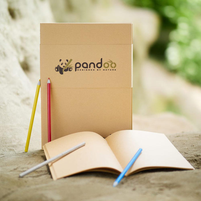 Pandoo - Notizhefte aus 100% Bambuszellstoff - A4 und A5 Format