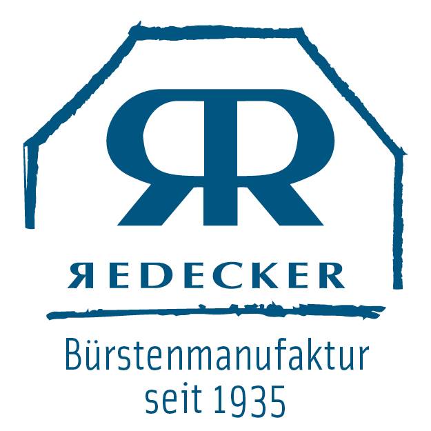 Redecker - Jalousiebürste mit 4 Raupen & Buchenholzgriff