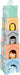 Stapelturm / Stapelwürfel mit Holztieren - in Pastellfarben