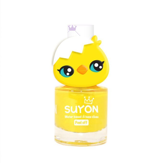 Suyon - Kinder Nagellack (auf Wasserbasis) Küken Gelb