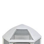 Tenty Cover - Sonnen - und Regeschutzdach für Tenty Laufgitter - grau
