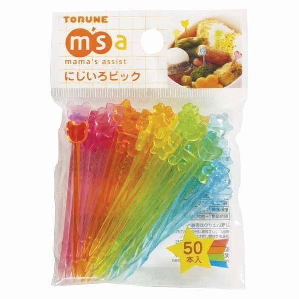 Torune - Bento Sticks / Piekser - Regenbogen mini