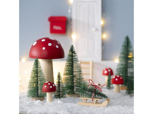 Weihnachtsfichten / Tannenbaum im 3er Set- Miniatur Figuren für Wichtelhaus & Wichteltür